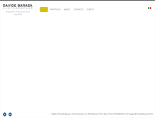 Tablet Screenshot of davidebarasa.com